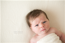 Nikki Martin newborn photography